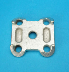BASE CLAMP PLATE for LEAF SPRING AXLE U BOLTS on Ifor Williams Trailers